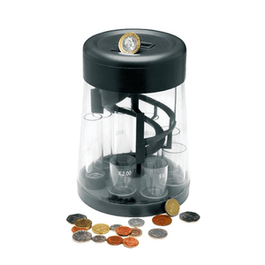 2023 Version Digital Coin Counter Money Jar with Automatic Coin Sorter for US Coins 